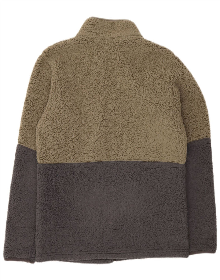 Columbia Herren Fleecejacke UK 36 Small Khaki Colourblock Polyester