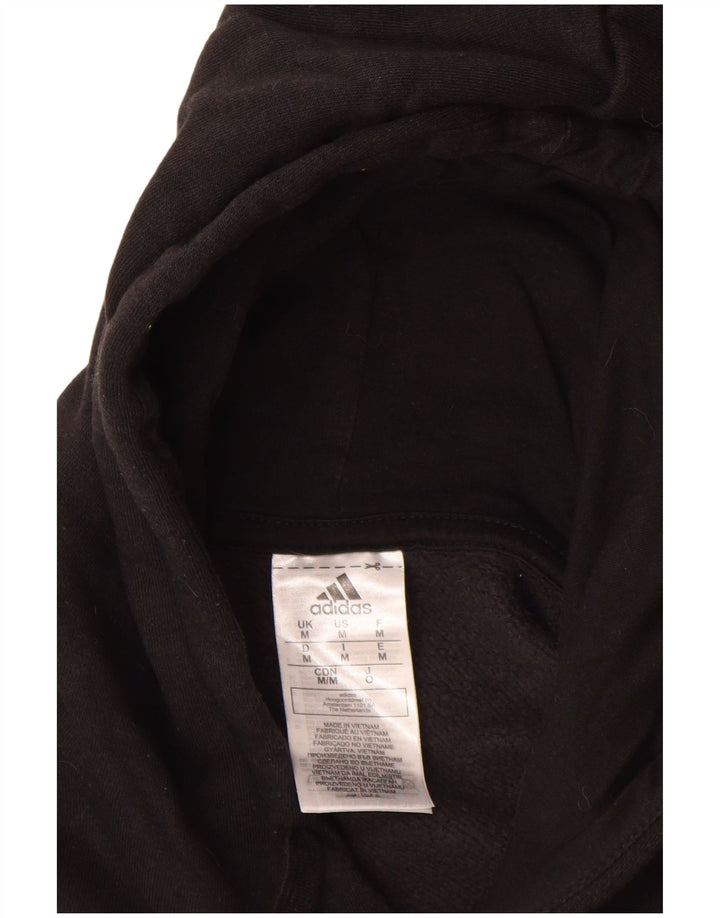 Adidas Herren Kapuzenpullover Mittelschwarz Baumwolle