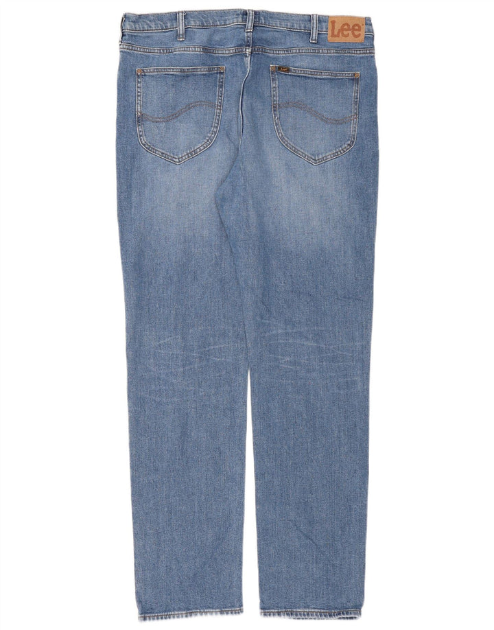 Lee Herren Straight Jeans W38 L33 Blau