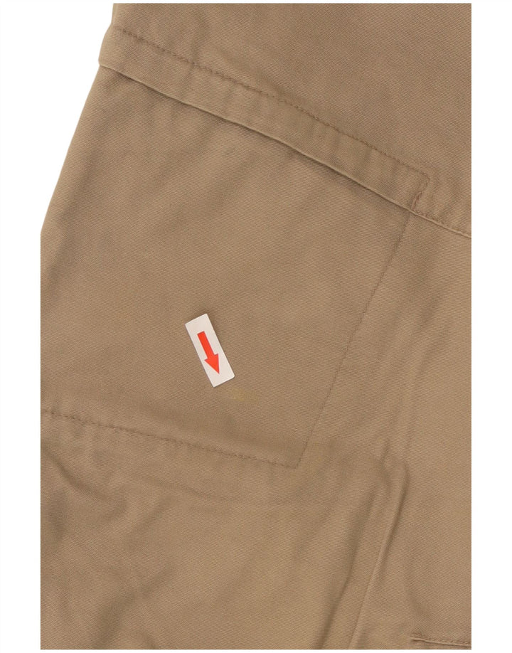 Jack Wolfskin Herren Cargo-Bermudashorts W33 Large Beige Baumwolle