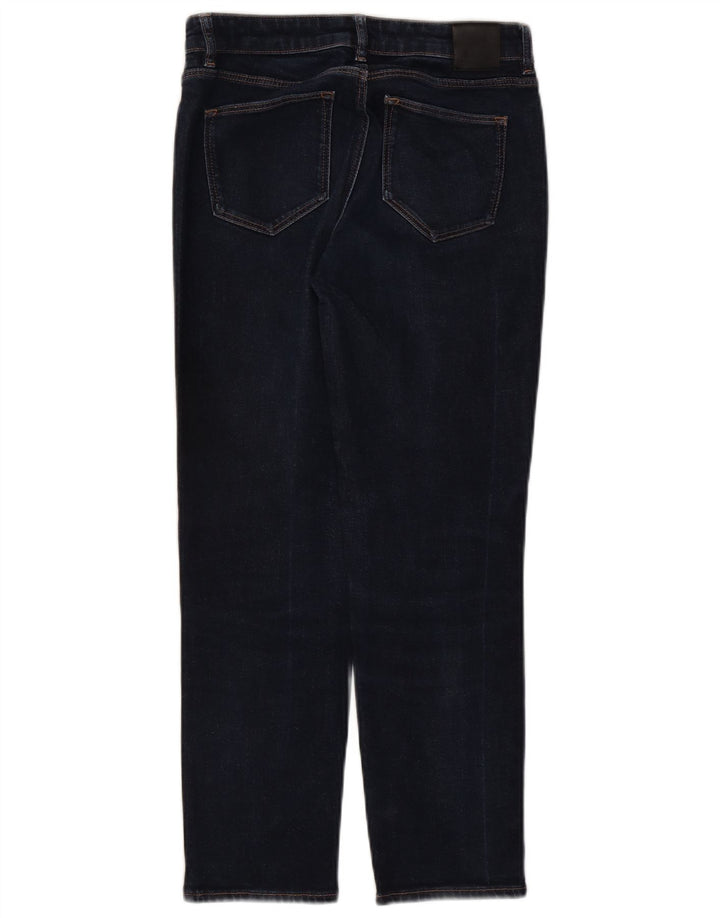 Massimo Dutti Damen Slim Jeans W28 L26 Marineblau