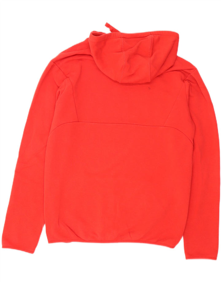 PUMA Herren Kapuzenpullover, klein, rot, Baumwolle