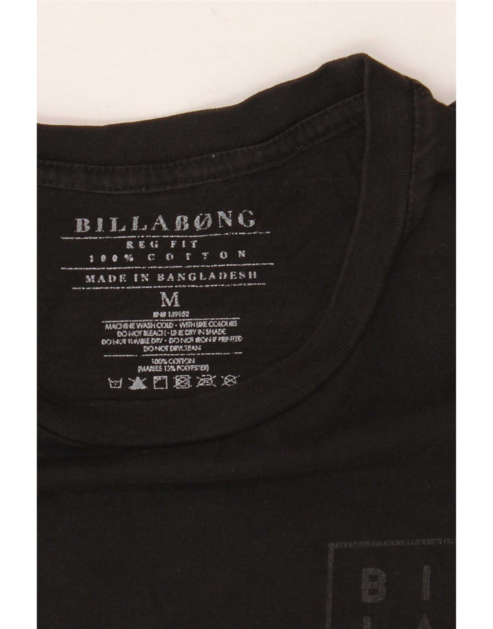Billabong Herren-T-Shirt mit normaler Passform, mittelschwarzer Baumwolle