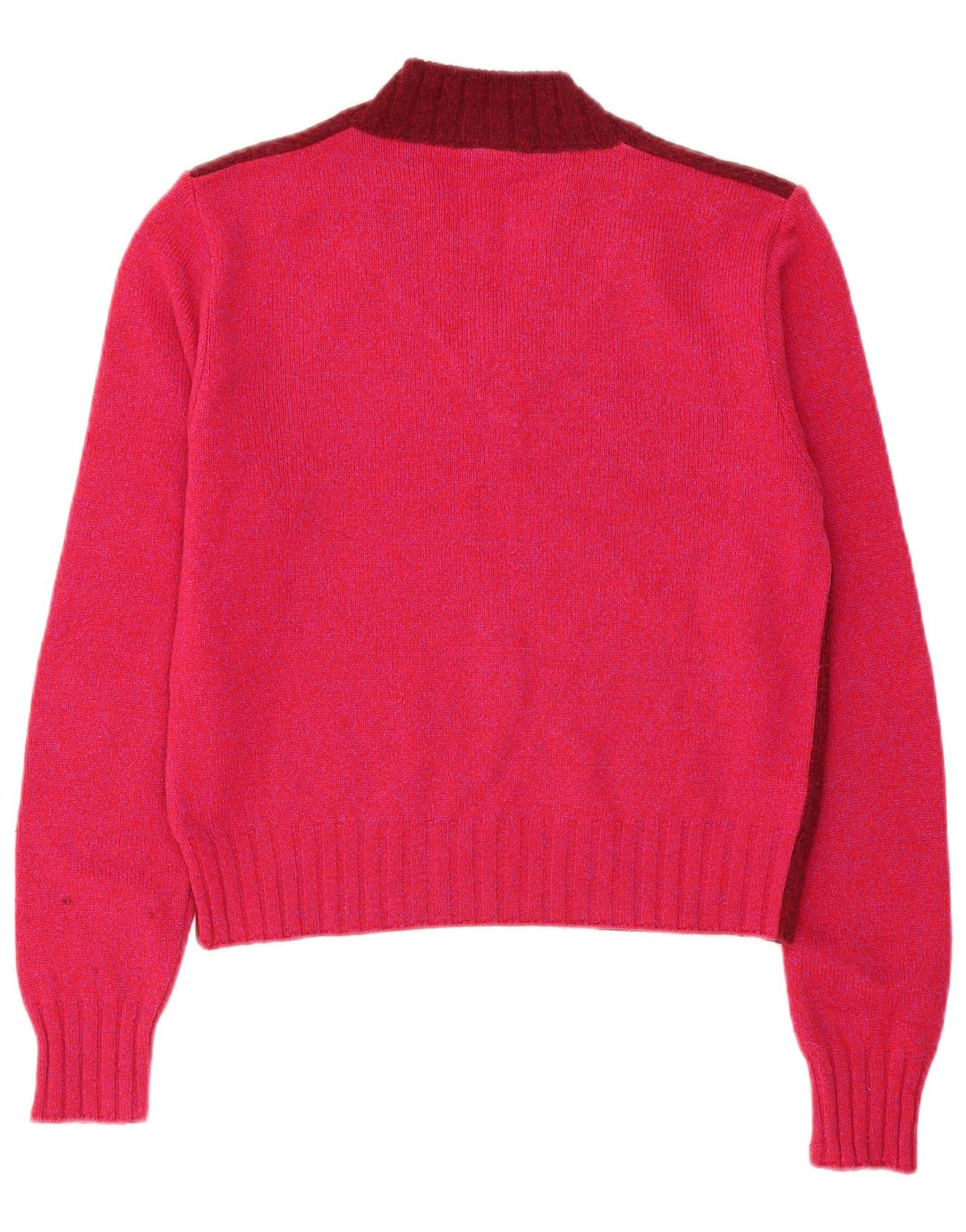 Dolce & Gabbana Damen-Pullover mit V-Ausschnitt IT 44 Medium Burgund