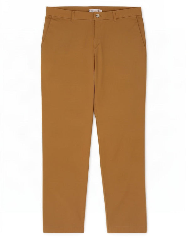 Tommy Hilfiger Damen Slim Chino-Hose US 6 Medium W30 L28 Beige Baumwolle