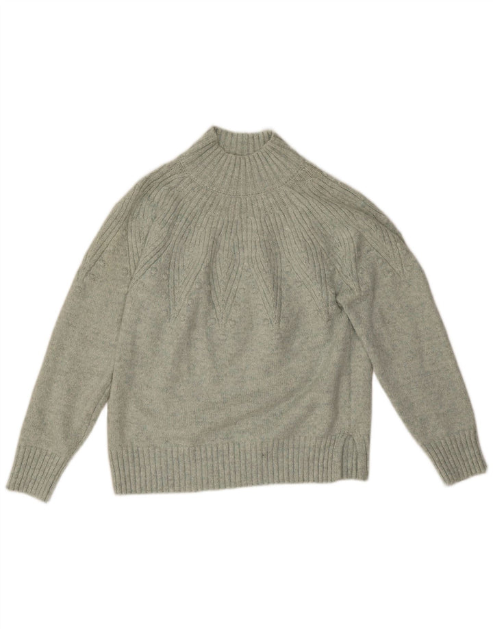 Marks & Spencer Rollkragenpullover für Damen, Gr. 14, Mittelgrün