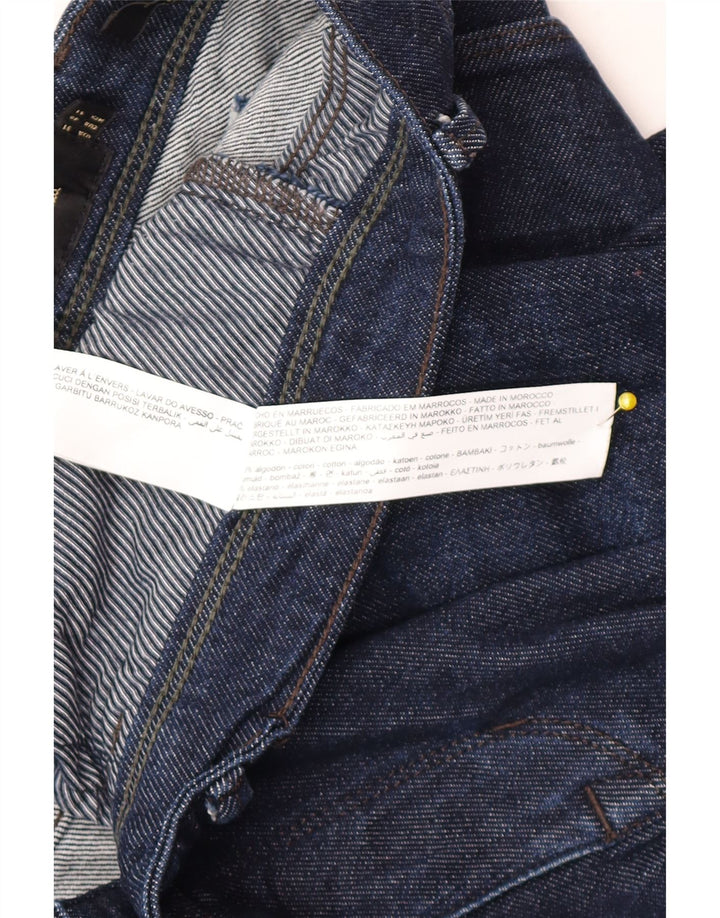 Massimo Dutti Herren Slim Jeans EU 40 Medium W31 L28 Marineblau Baumwolle