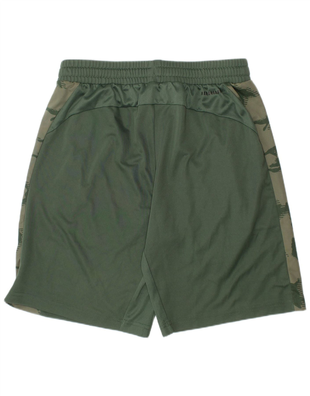 ADIDAS Aeroready Sportshorts für Jungen, 11–12 Jahre, grünes Camouflage-Polyester