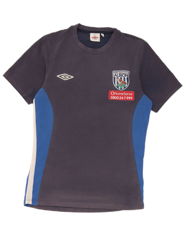 Umbro Herren West Bromwich Albion F.C. Grafik-T-Shirt-Oberteil Small Marineblau