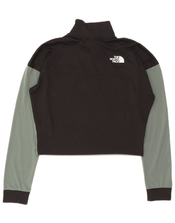 The North Face Damen-Trainingsanzug mit grafischem Pullover, UK 14, Mittel Khaki