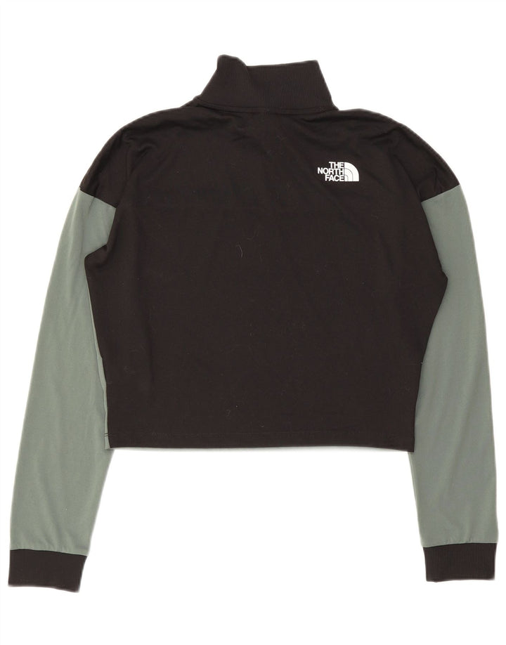 The North Face Damen-Trainingsanzug mit grafischem Pullover, UK 14, Mittel Khaki