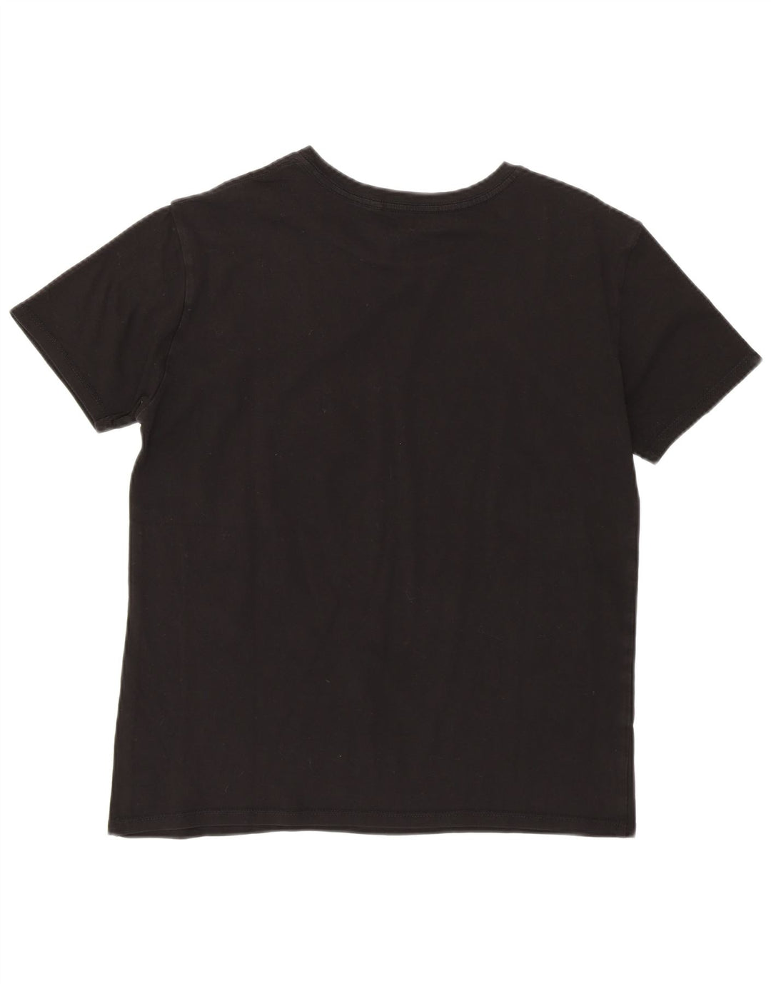 Guess Damen Übergroßes Grafik-T-Shirt-Oberteil UK 6 XS Schwarz
