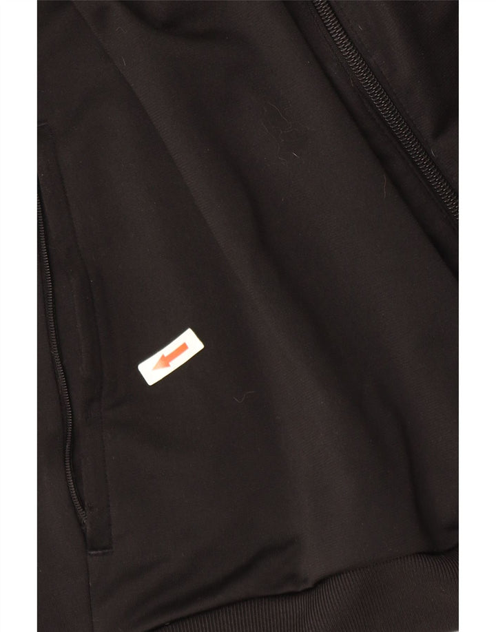 Adidas Herren Trainingsanzug Top Jacke 2XL Schwarz Colourblock Polyester