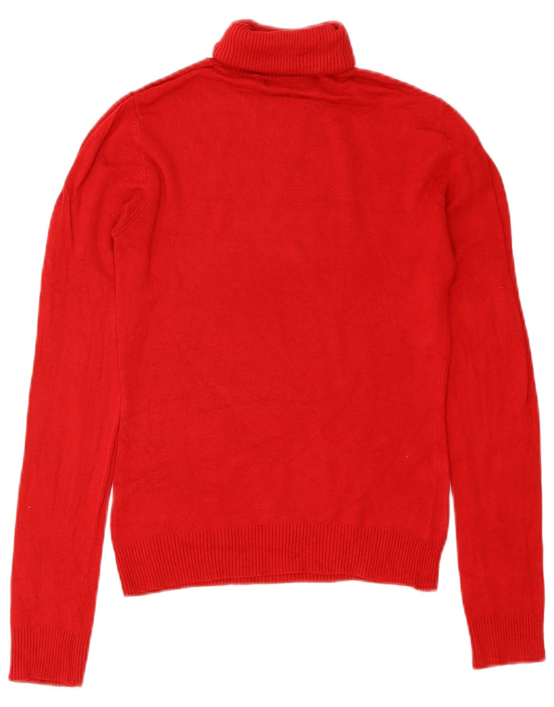 Zara Damen-Pullover mit Rollkragen, Gr. 10, Größe S, Rot