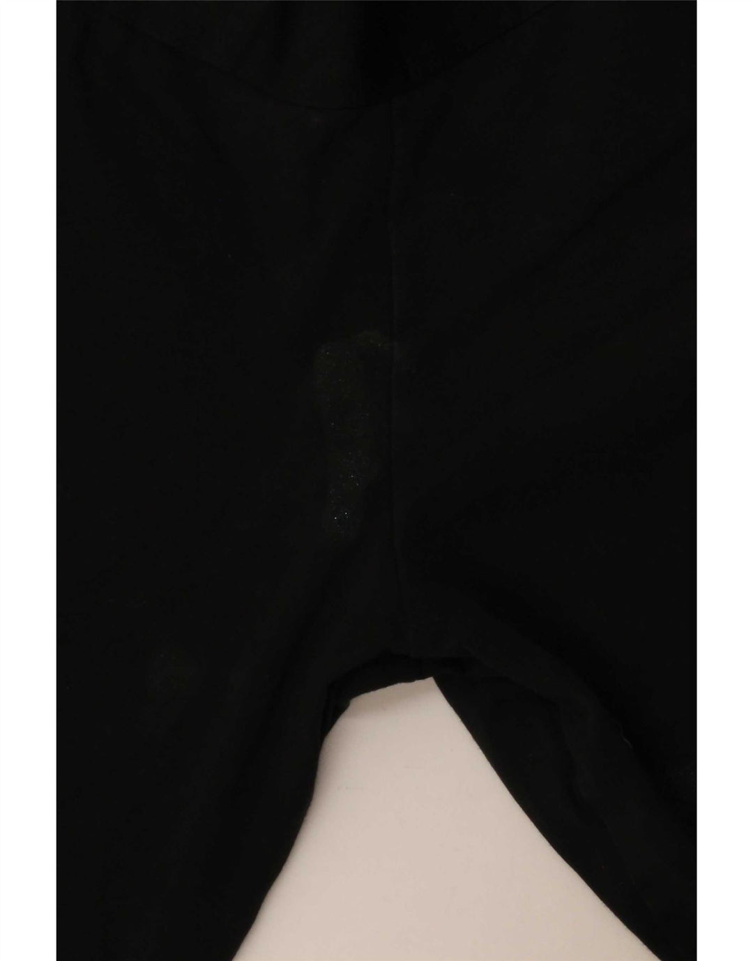 Adidas Damen Leggings UK 12/14 Medium Schwarz Gestreifte Baumwolle