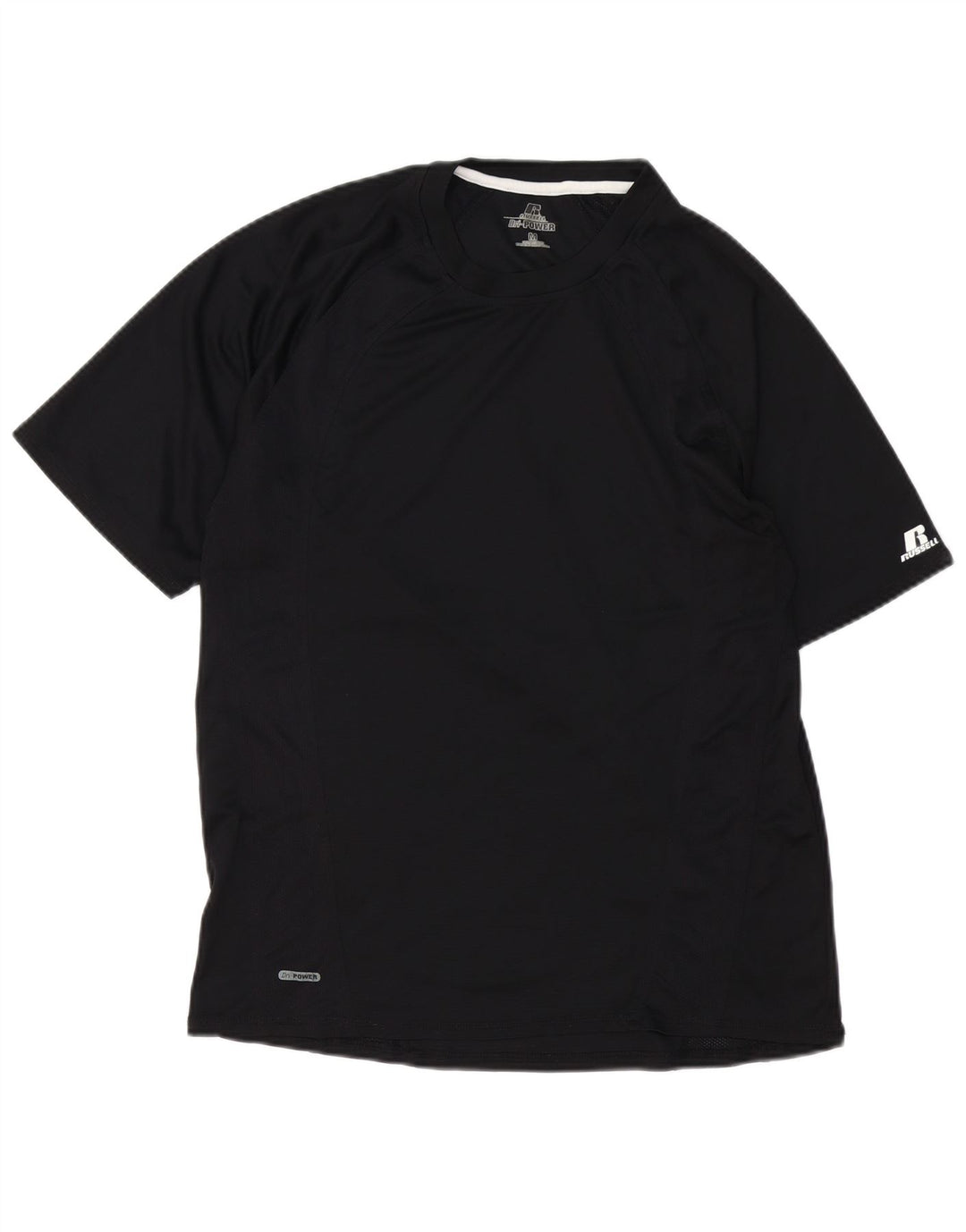 RUSSELL ATHLETIC Herren T-Shirt Top Medium Schwarz Polyester