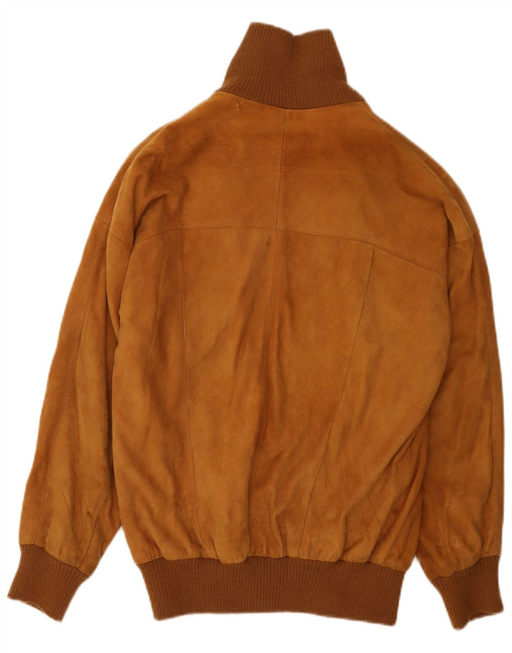 Penelope Herren Wildleder Bomberjacke IT 44 XS Braun