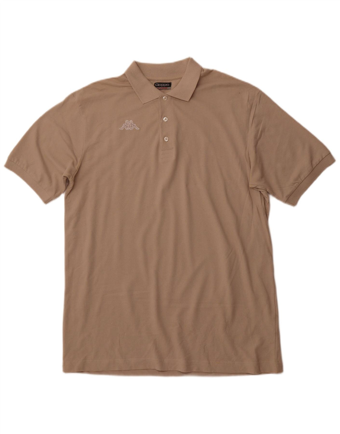 KAPPA Herren Poloshirt XL Braun Baumwolle