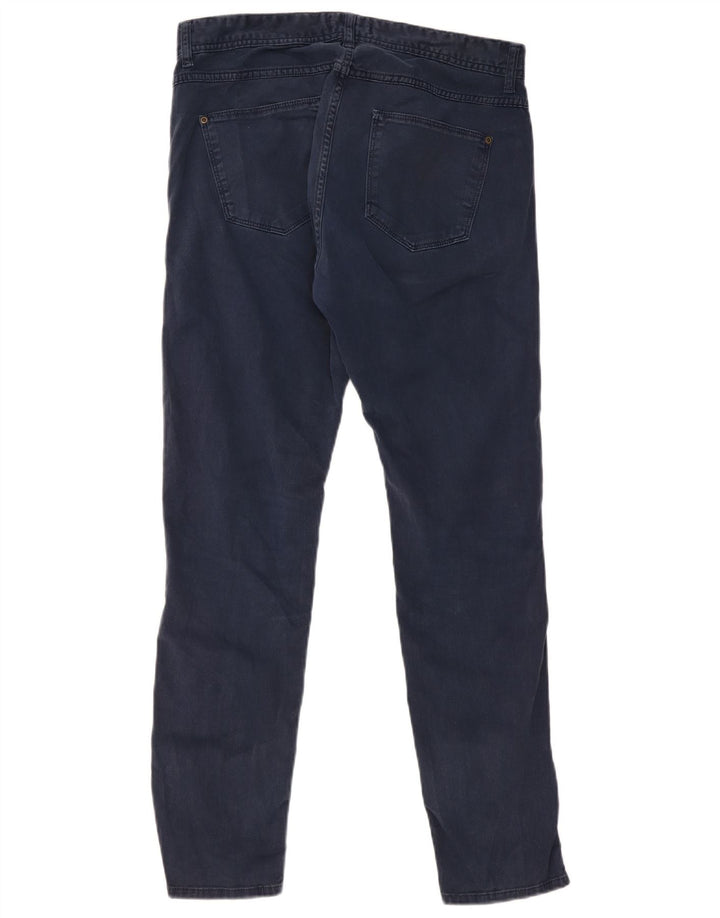 Zara Herren Slim Jeans EU 42 Large W32 L30 Marineblau
