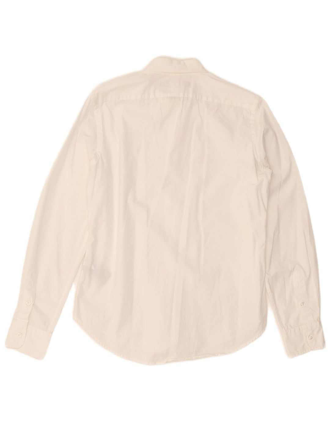 Ralph Lauren Damenhemd US 6 Mittelweiße Baumwolle