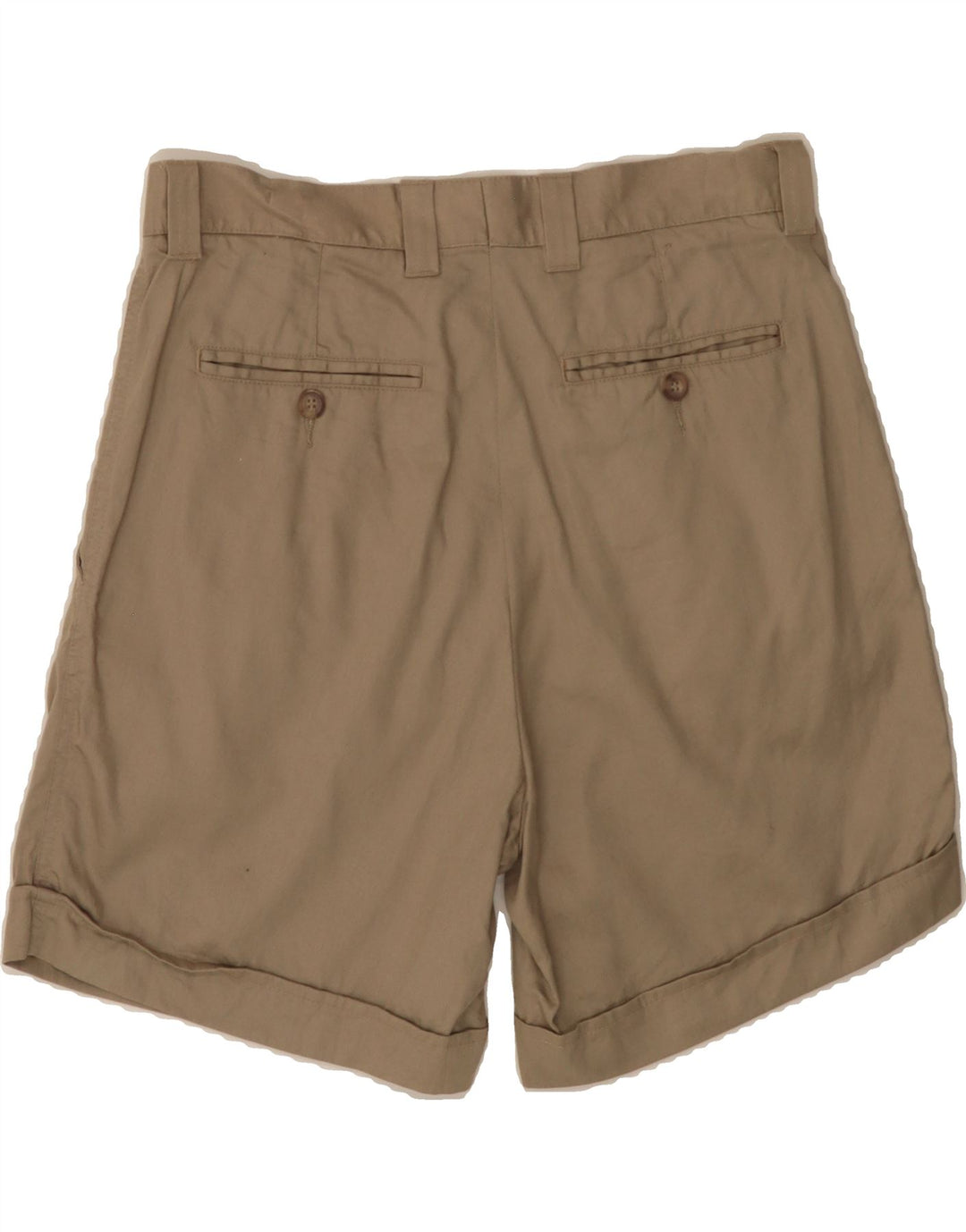 EUROPEAN PROJECT Womens Pegged Chino Shorts IT 48 Medium W30  Beige Cotton Vintage European Project and Second-Hand European Project from Messina Hembry 