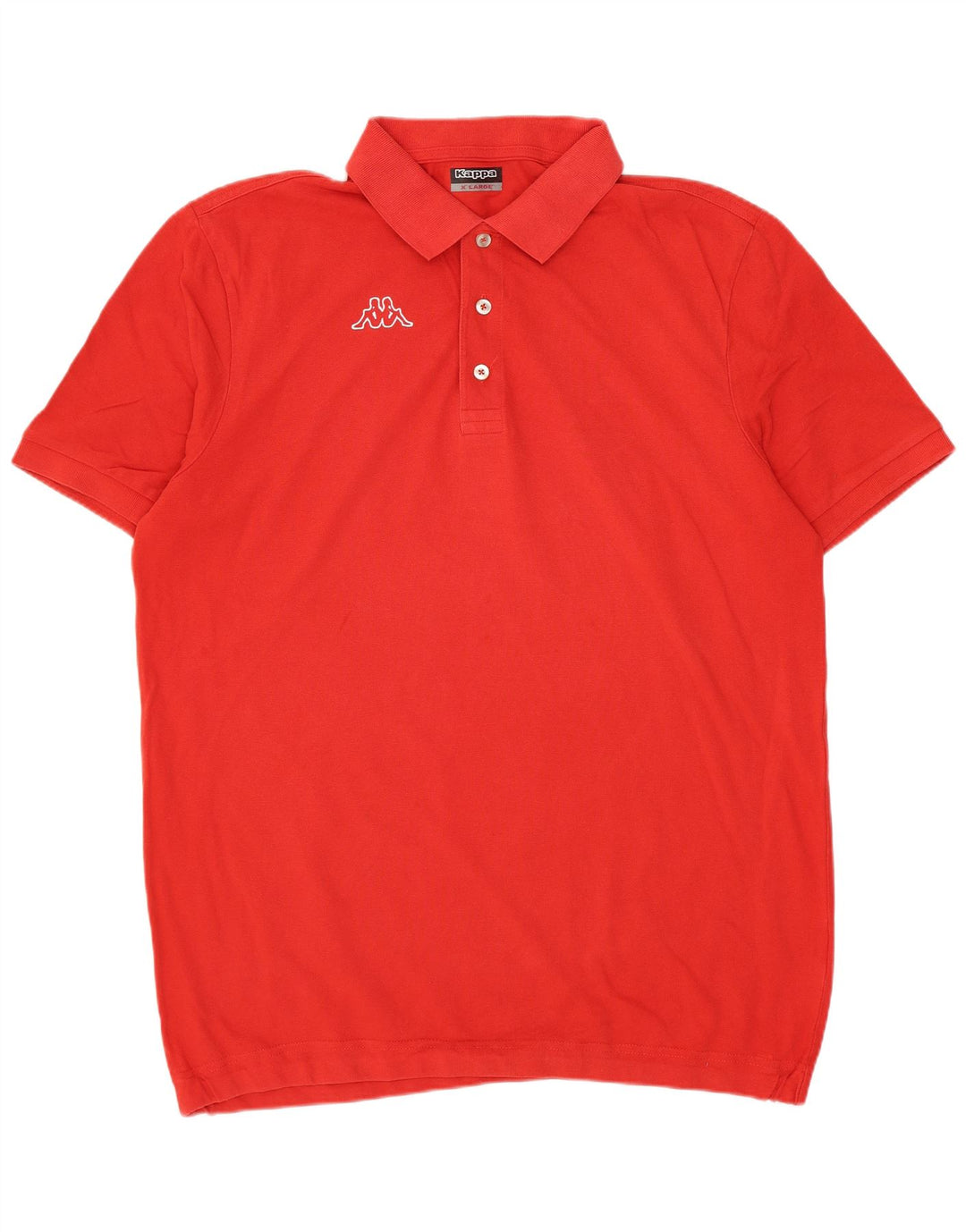 Kappa Herren Poloshirt XL Rot