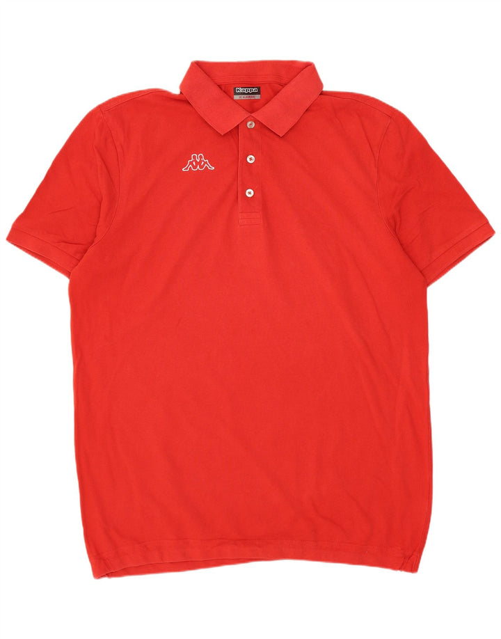 Kappa Herren Poloshirt XL Rot