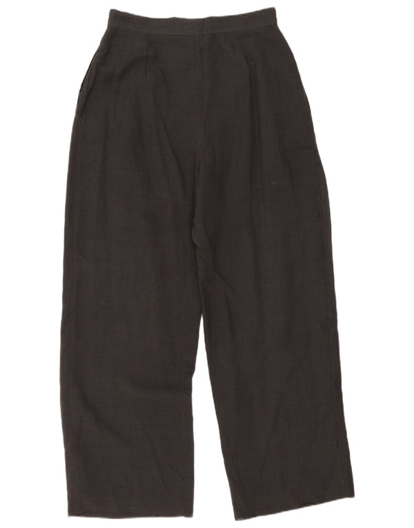 i Blues Damen-Freizeithose mit hoher Taille und weitem Bein, W30, L31, Grau