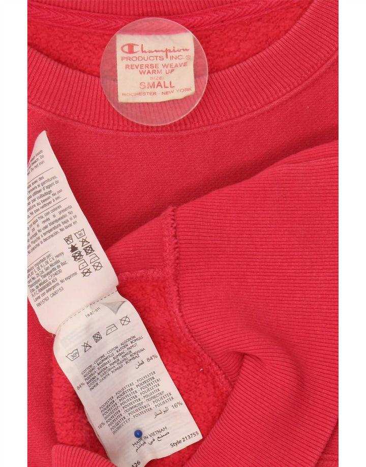 Champion Damen-Sweatshirt in Übergröße, Gr. 10, Größe S, Rosa, Baumwolle