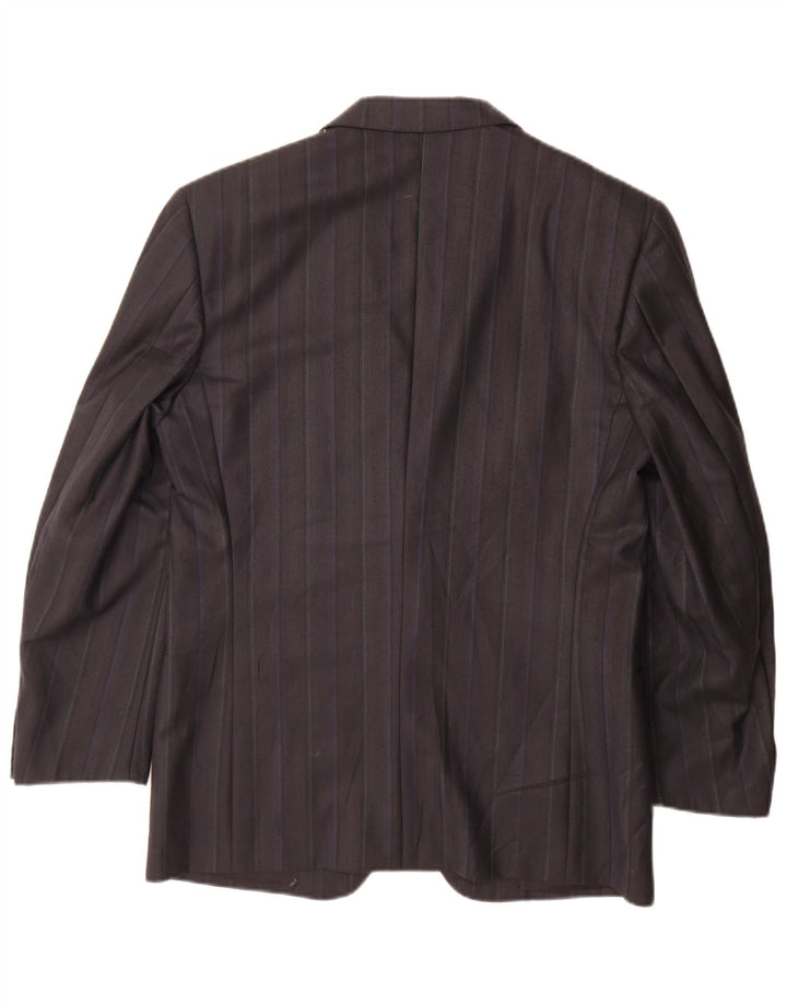 Pierre Cardin Herren 2-Knopf-Blazerjacke UK 38 Mittelgrau gestreift