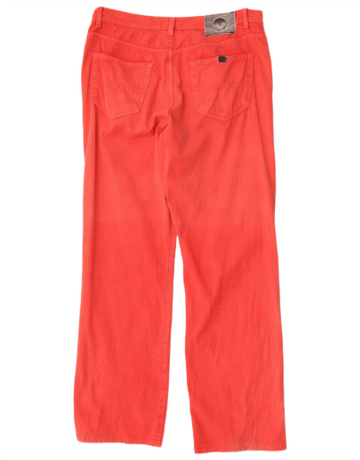 Trussardi Herren Gerade Freizeithose W36 L30 Rot