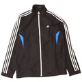 Adidas Herren Trainingsanzug Top Jacke UK 40/42 Medium Schwarz Polyester