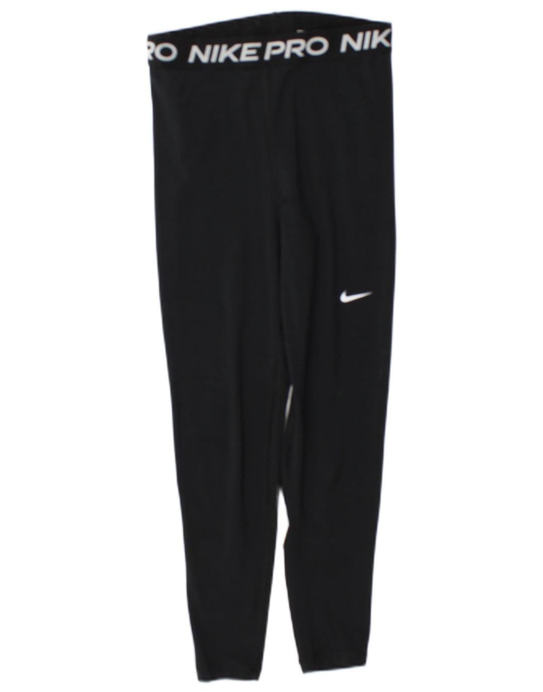 Nike Damen Dri Fit Graphic Leggings UK 10 Small Schwarz Polyester