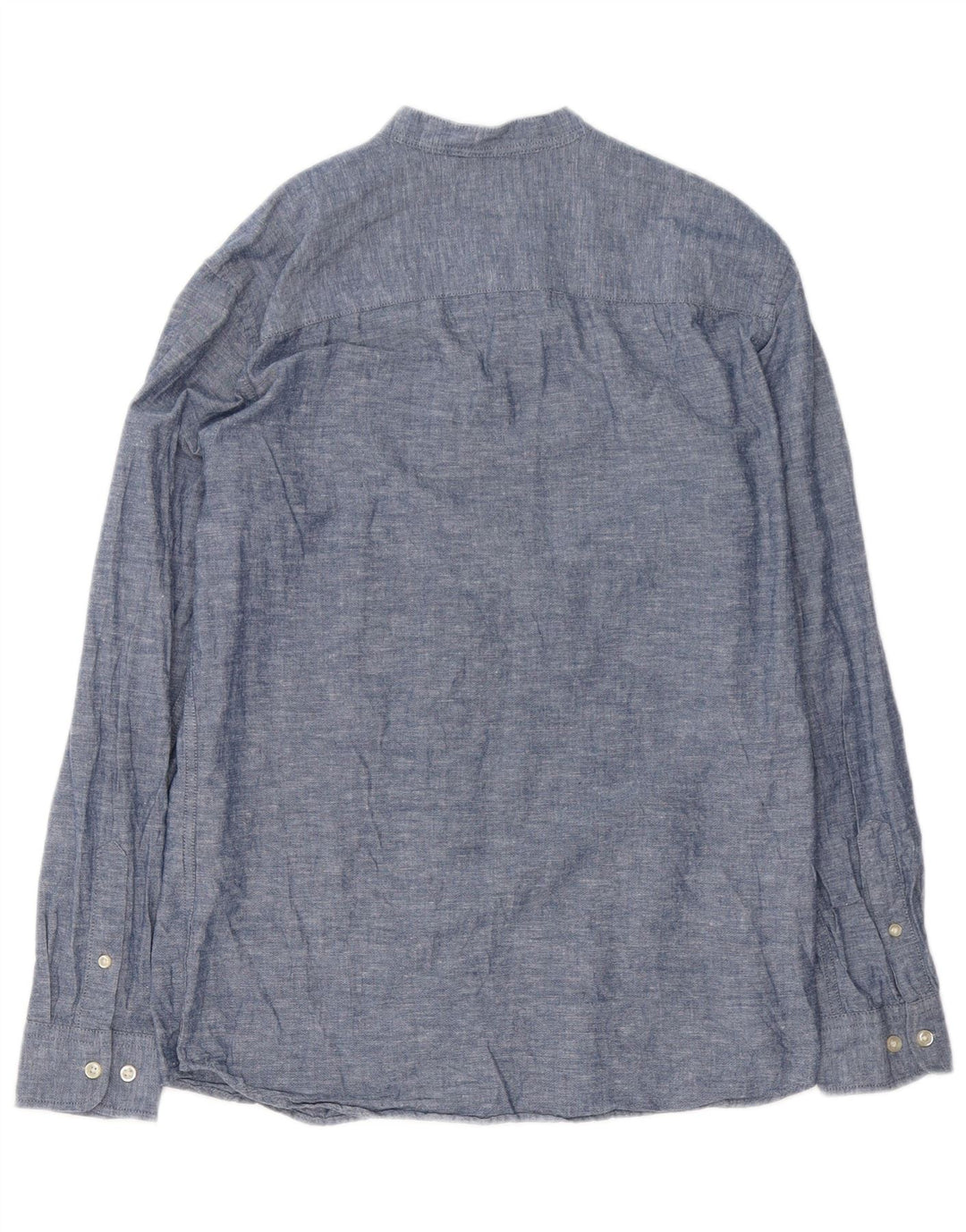 Jack & Jones Herrenhemd, klein, aus blauer Baumwolle