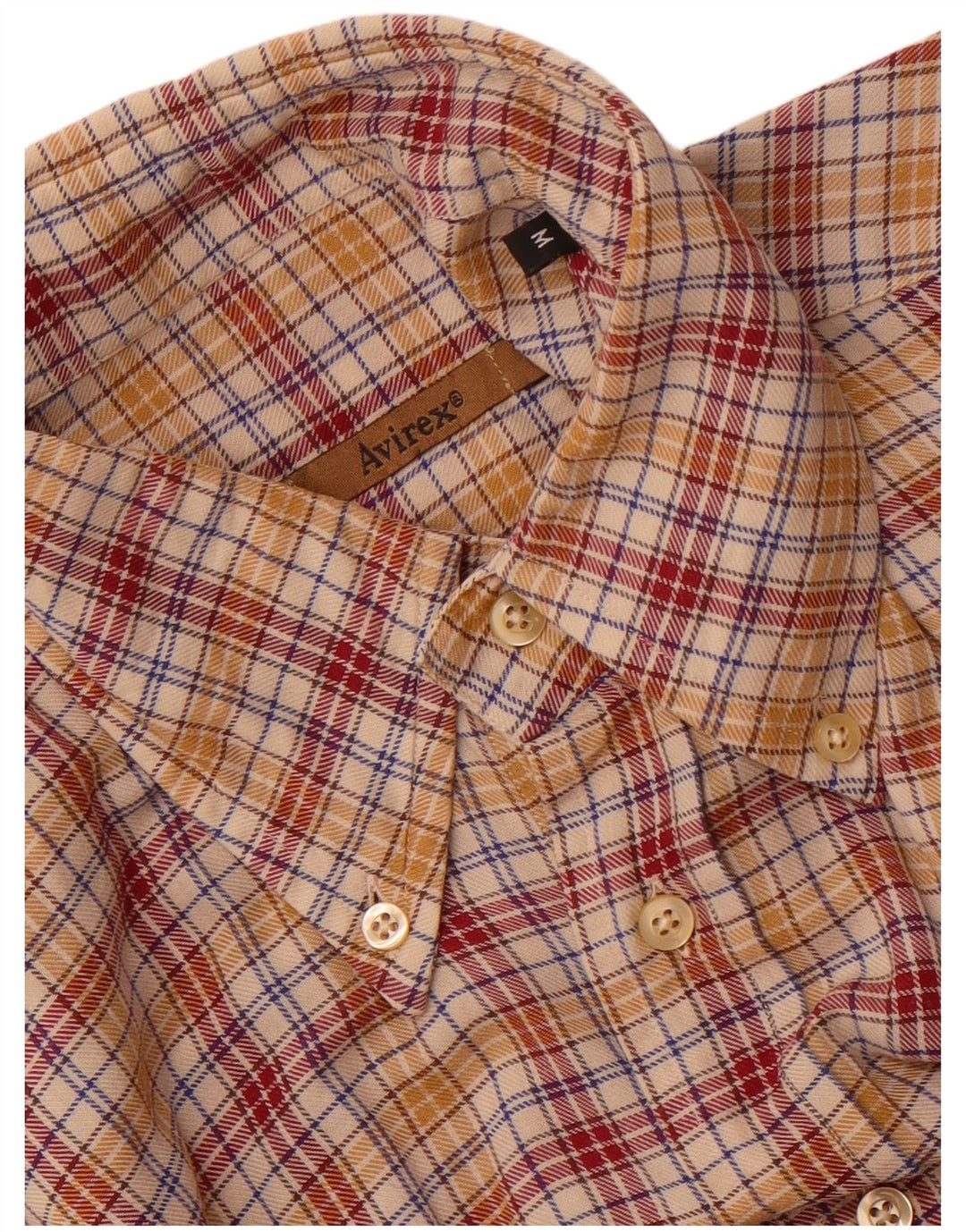 Avirex Herren-Flanellhemd, mittelgroß, mehrfarbig, kariert