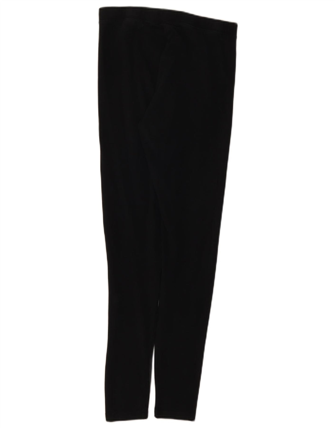 Marks & Spencer Damen Leggings UK 10 Small Schwarz Baumwolle