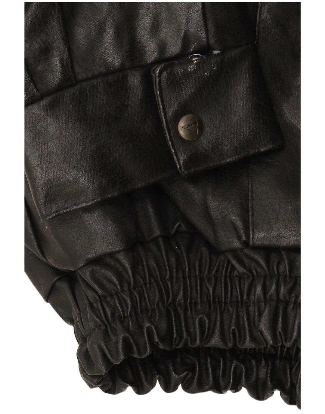 VINTAGE Herren Lederjacke UK 42 XL Schwarz