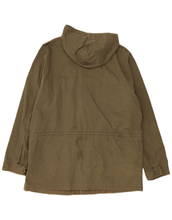 Levi's Herren-Utility-Jacke mit Kapuze, UK 42, XL, Khaki, Baumwolle