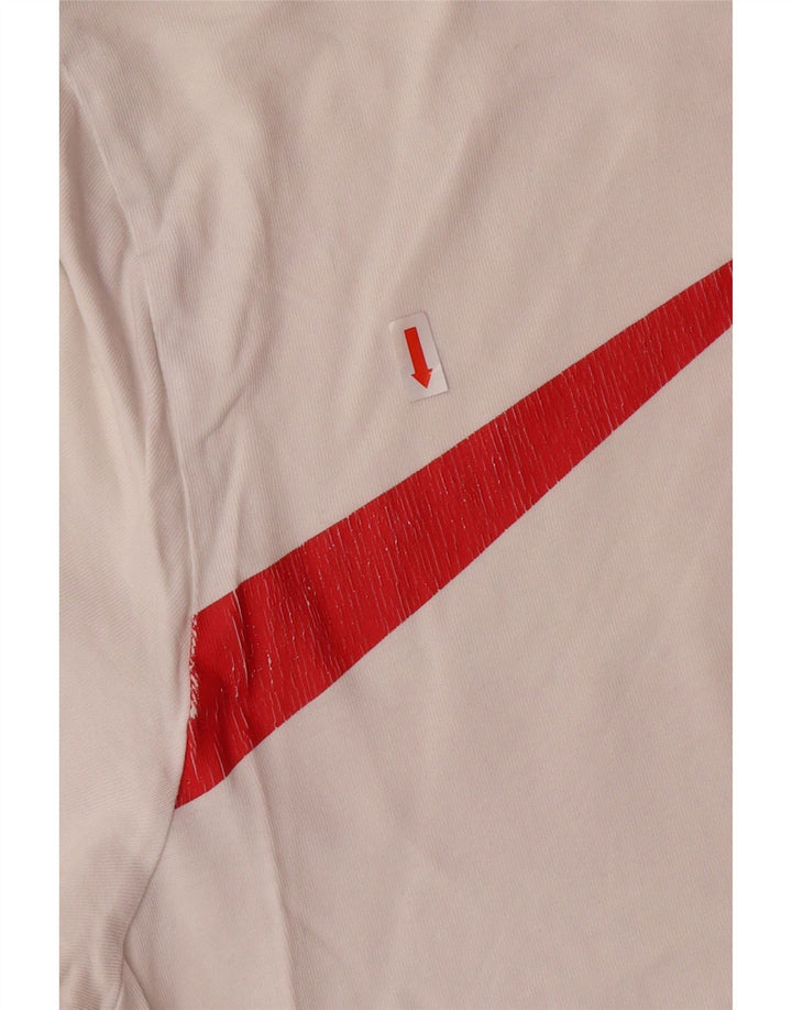 NIKE Herren-T-Shirt mit Grafik, XL, weiße Baumwolle