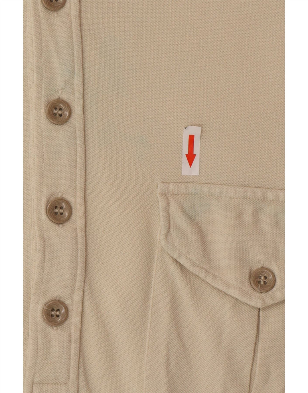 Armani Jeans Herren Poloshirt Medium Off White