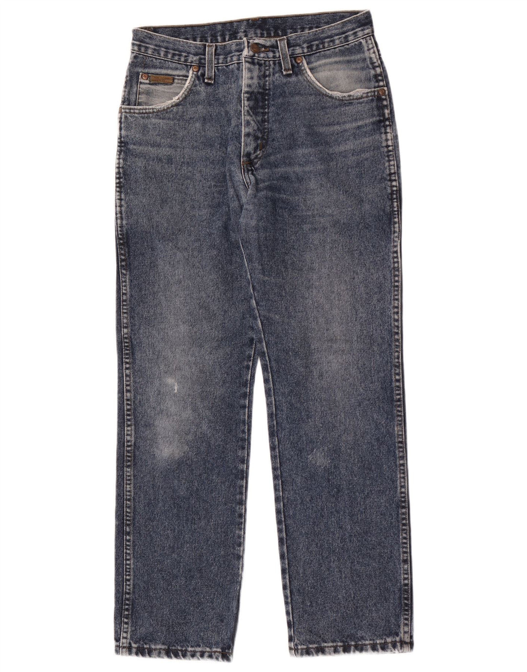 Wrangler Herren Texas Straight Jeans W31 L30 Blaue Baumwolle