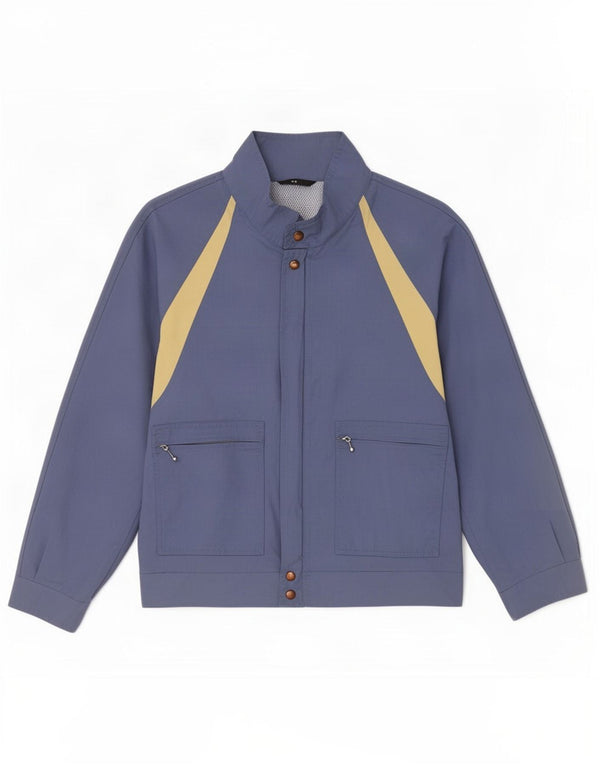 NINO Herren Regenjacke IT 48 Mittelblaues Polyester