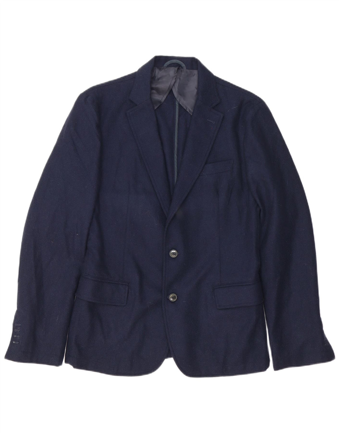 Trussardi Jeans Herren-Blazer mit 2 Knöpfen, IT 48, mittleres Marineblau