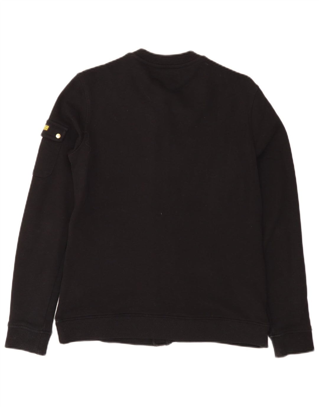 Barbour Damen-Trainingsanzug, Top-Jacke, UK 10, Größe S, schwarze Baumwolle