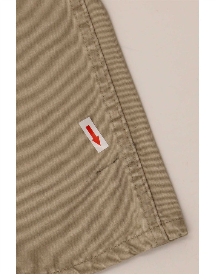 Lee Mens Straight Casual Trousers W30 L32 Khaki