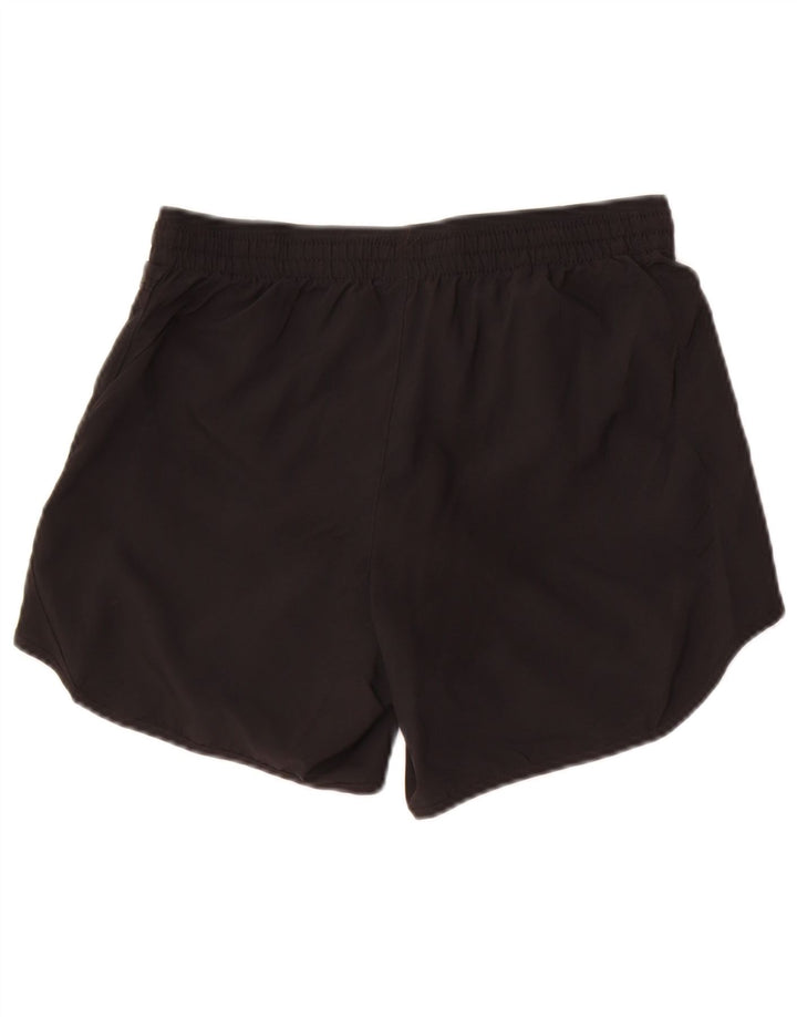 Nike Damen Dri Fit Sport Shorts UK 10 Small Schwarz Polyester