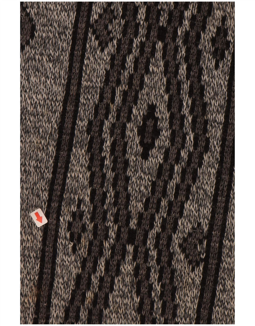 ANGELO LITRICO Herren-Pullover mit Rundhalsausschnitt, Gr. 52/54, groß, grau, geometrisch