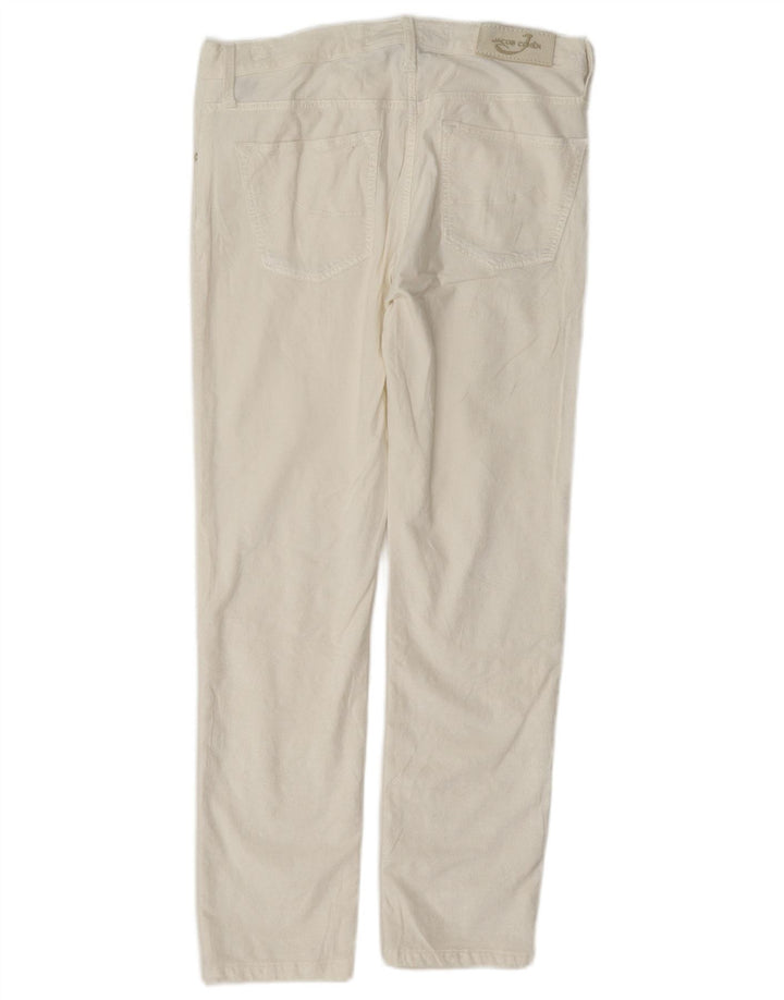 Jacob Cohen Damen Slim Freizeithose W27 L26 Weiß
