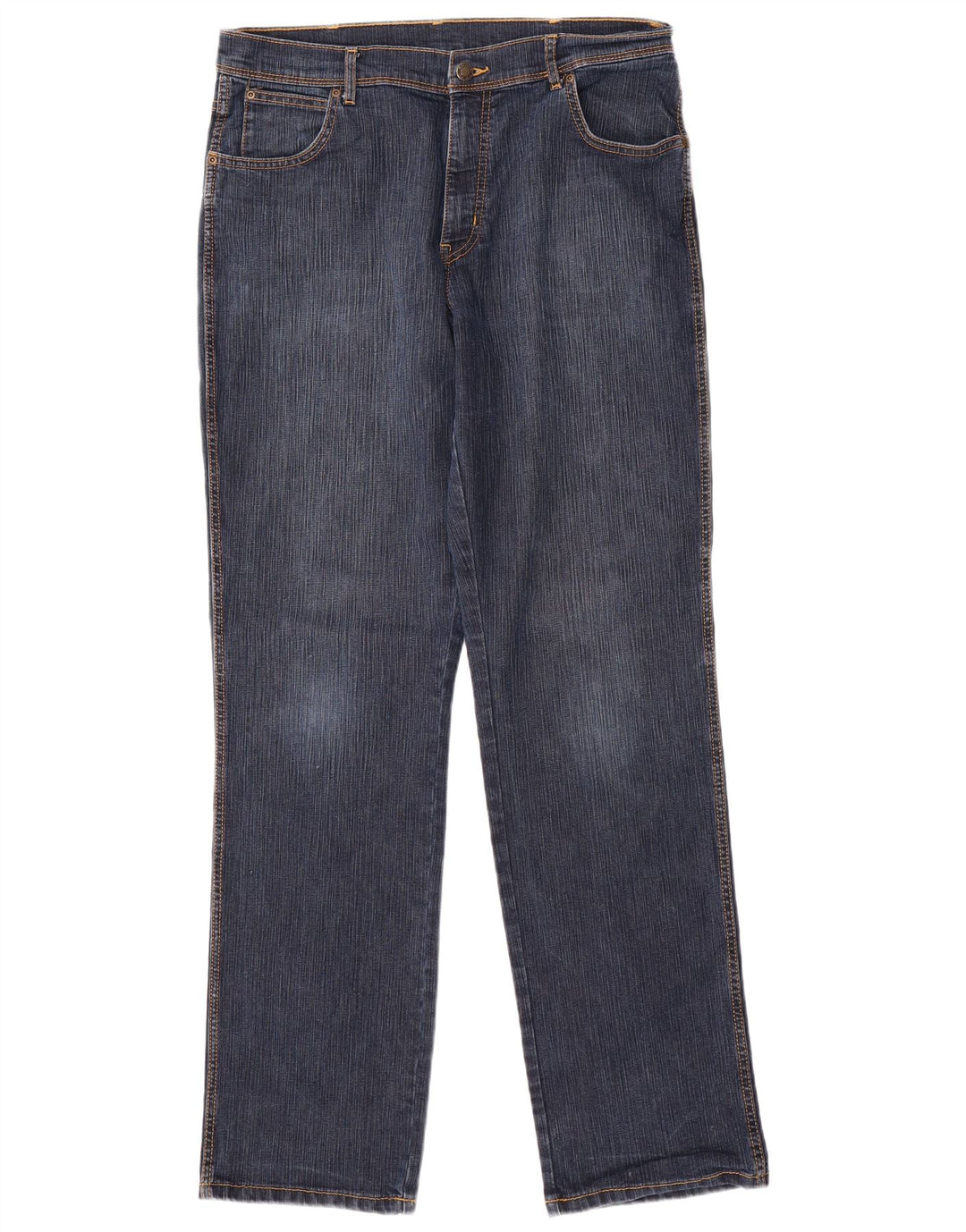 Wrangler Herren-Jeans mit normaler Passform, gerade Passform, W36, L34, Blau, Baumwolle