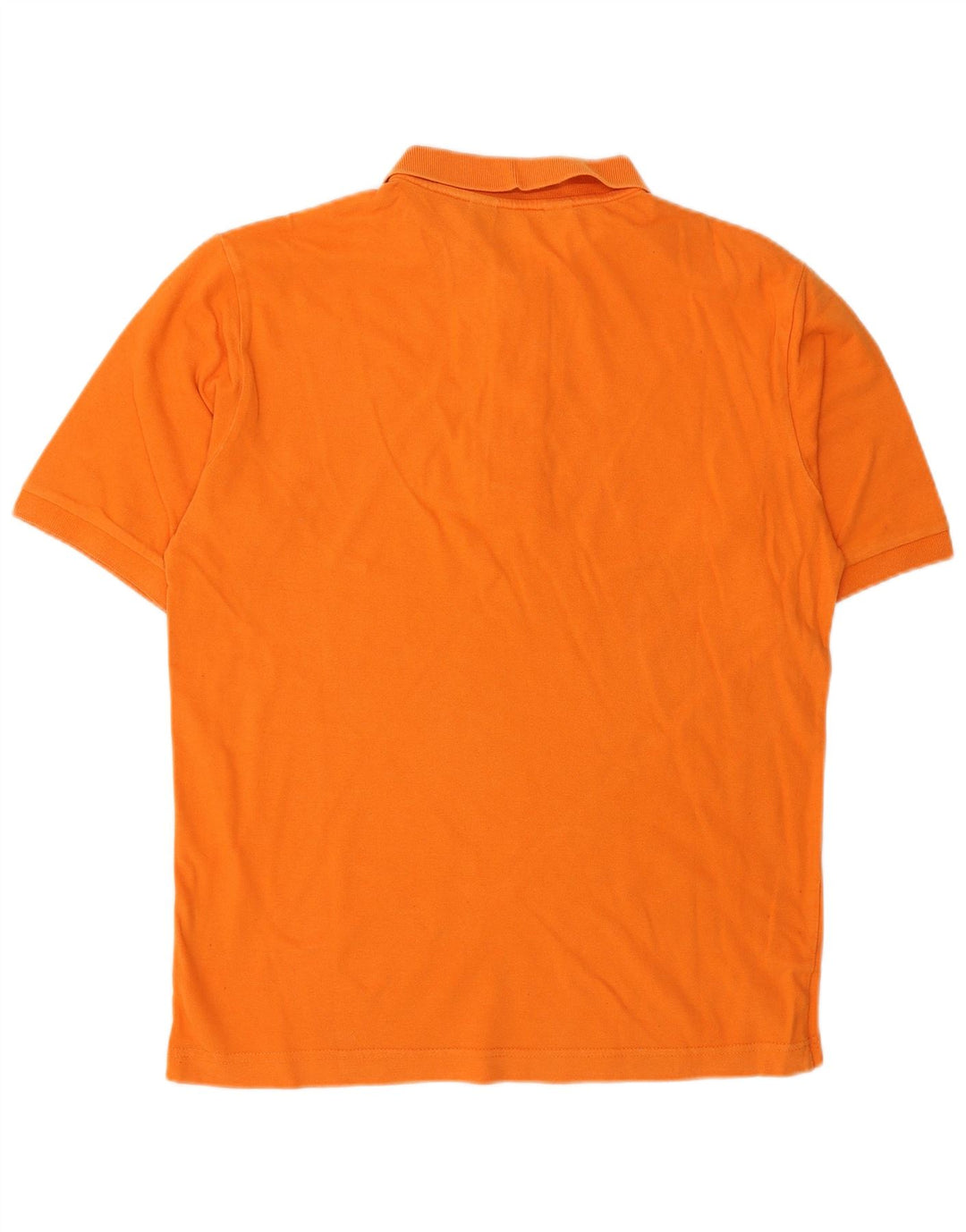 KAPPA Mens Polo Shirt Medium Orange Cotton